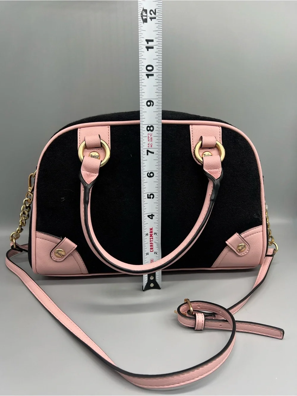 Juicy couture juicy lovers club bowler purse